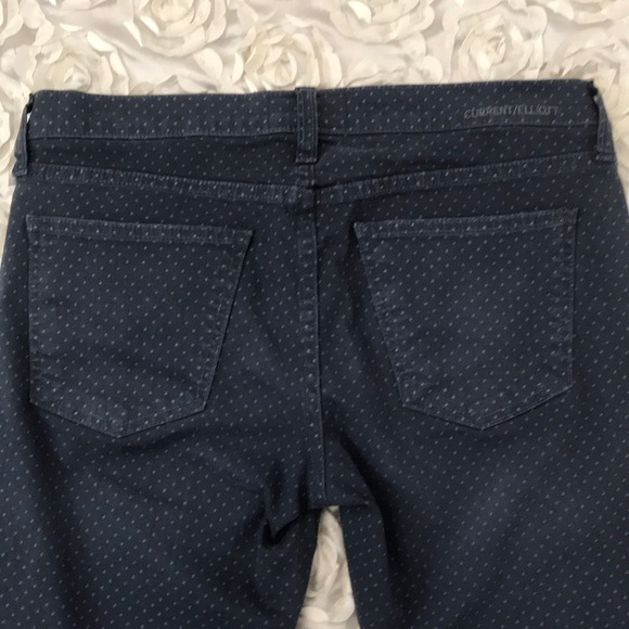 Current/Elliot The stiletto Lake polka dots pants - Picture 6 of 8